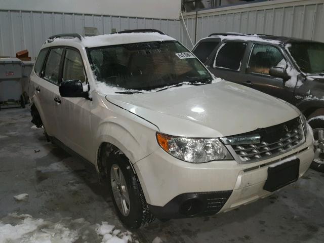 JF2SHABC5CH411822 - 2012 SUBARU FORESTER 2 WHITE photo 1