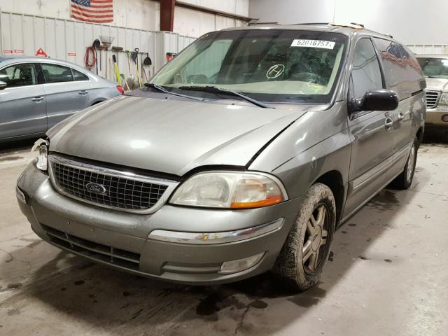 2FMZA52463BA51759 - 2003 FORD WINDSTAR S GREEN photo 2