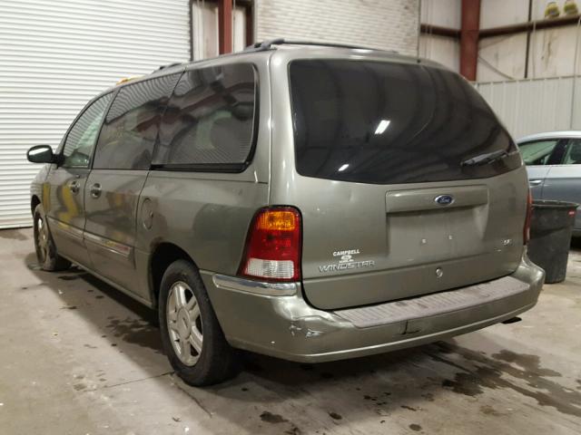 2FMZA52463BA51759 - 2003 FORD WINDSTAR S GREEN photo 3