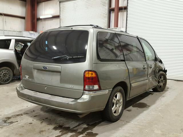 2FMZA52463BA51759 - 2003 FORD WINDSTAR S GREEN photo 4