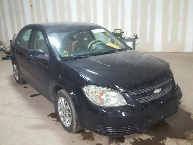 1G1AD5F55A7241143 - 2010 CHEVROLET COBALT 1LT BLACK photo 1