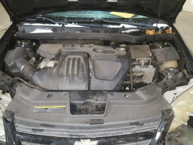 1G1AD5F55A7241143 - 2010 CHEVROLET COBALT 1LT BLACK photo 7