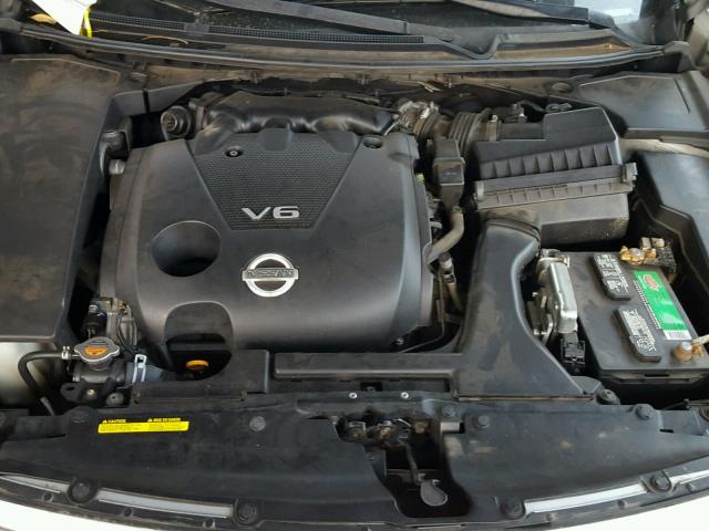 1N4AA5AP9AC806273 - 2010 NISSAN MAXIMA S SILVER photo 7