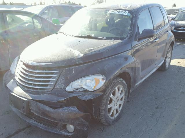 3A4GY5F93AT205837 - 2010 CHRYSLER PT CRUISER BLACK photo 2