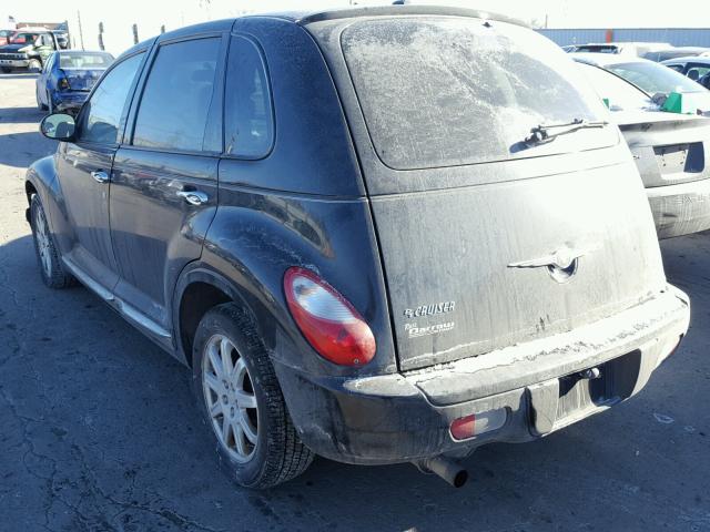 3A4GY5F93AT205837 - 2010 CHRYSLER PT CRUISER BLACK photo 3