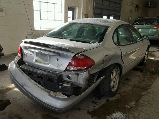 1FAFP53225A176166 - 2005 FORD TAURUS SE GRAY photo 4