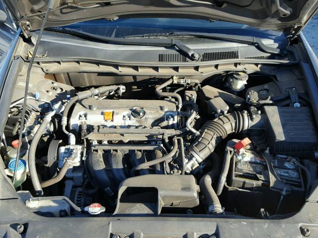 1HGCP2F38AA187622 - 2010 HONDA ACCORD LX GRAY photo 7