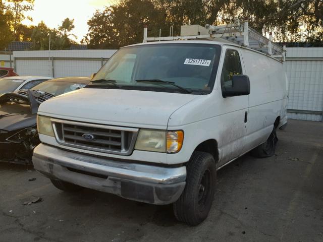 1FTNS24L63HA36278 - 2003 FORD ECONOLINE WHITE photo 2