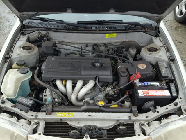 2T1BR12E11C399053 - 2001 TOYOTA COROLLA CE SILVER photo 7