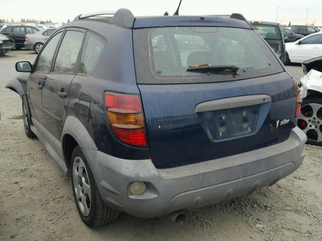 5Y2SL63835Z456999 - 2005 PONTIAC VIBE BLUE photo 3