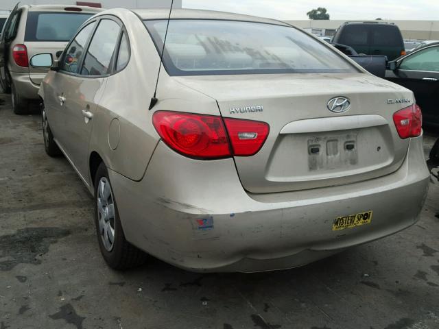 KMHDU46D77U246078 - 2007 HYUNDAI ELANTRA GOLD photo 3