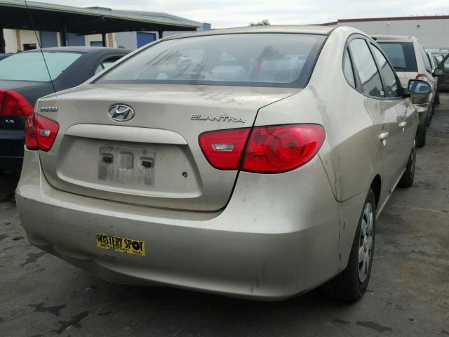 KMHDU46D77U246078 - 2007 HYUNDAI ELANTRA GOLD photo 4