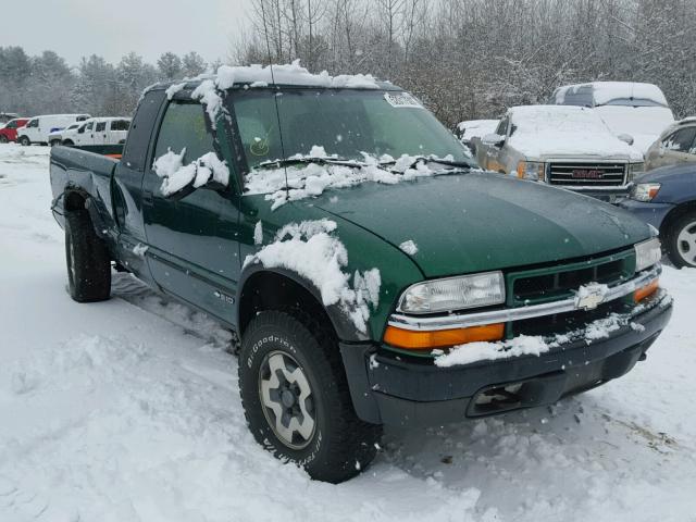 1GCCT19W7W8206265 - 1998 CHEVROLET S TRUCK S1 GREEN photo 1