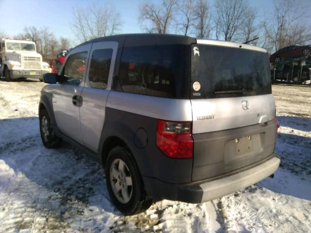 5J6YH27553L038023 - 2003 HONDA ELEMENT EX SILVER photo 3