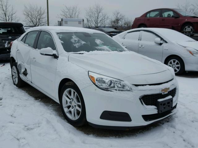 1G11C5SL1FF231665 - 2015 CHEVROLET MALIBU 1LT WHITE photo 1