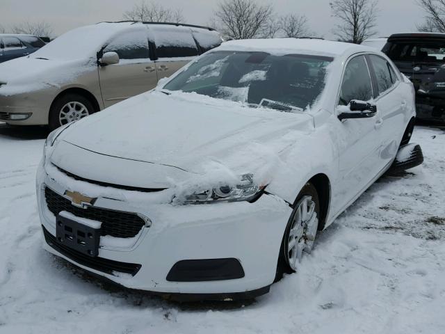 1G11C5SL1FF231665 - 2015 CHEVROLET MALIBU 1LT WHITE photo 2