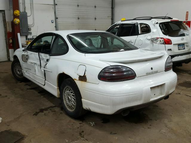 1G2WP12K0XF287409 - 1999 PONTIAC GRAND PRIX WHITE photo 3