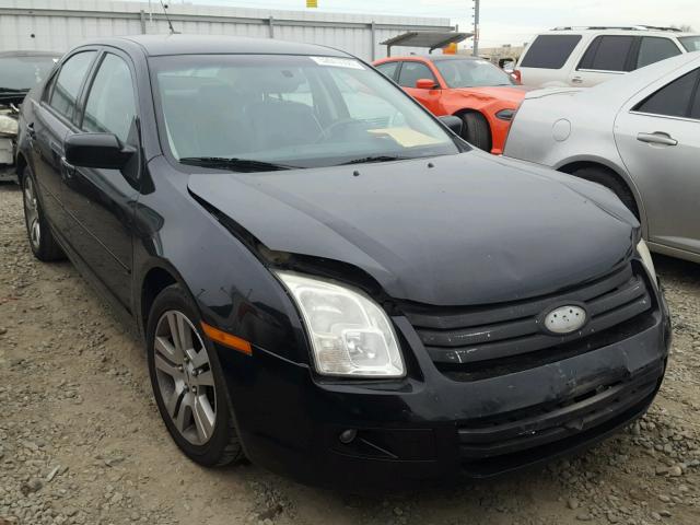 3FAHP07ZX7R246380 - 2007 FORD FUSION SE BLACK photo 1