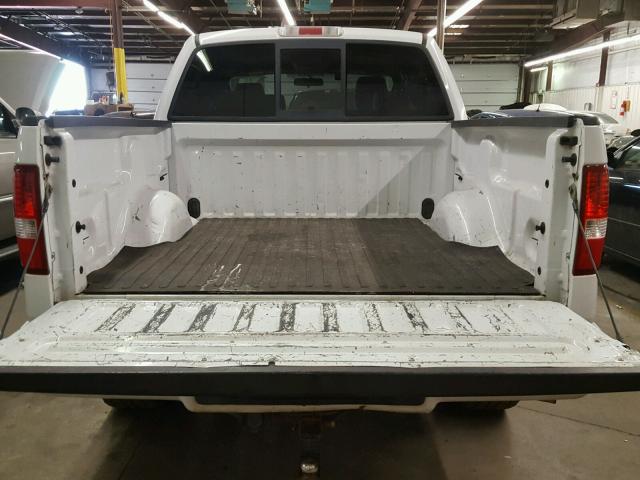 1FTPW14517FB48089 - 2007 FORD F150 WHITE photo 9