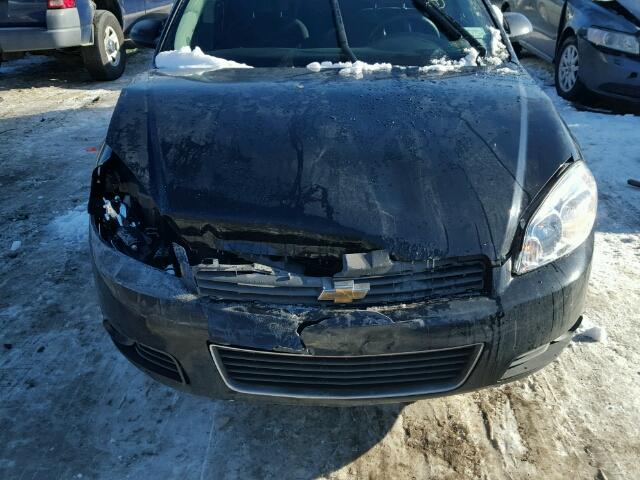 2G1WG5EK1B1220390 - 2011 CHEVROLET IMPALA LT BLACK photo 7