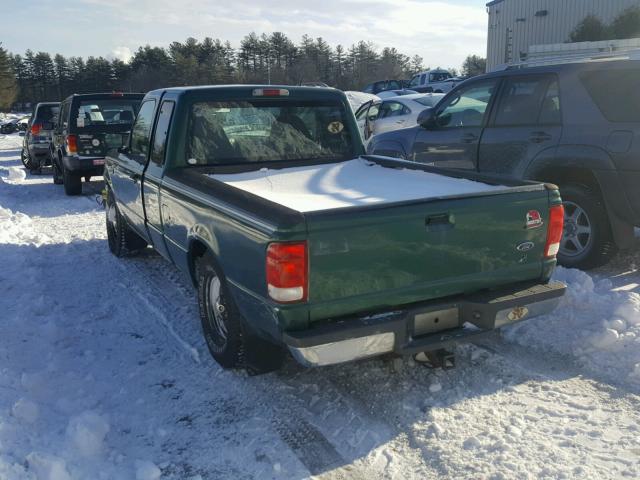 1FTYR14V4YTA59390 - 2000 FORD RANGER SUP GREEN photo 3