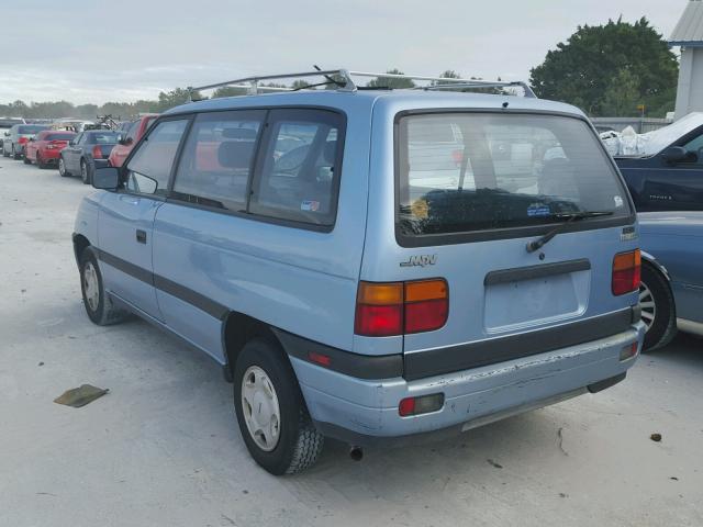 JM3LV5211L0222673 - 1990 MAZDA MPV WAGON BLUE photo 3