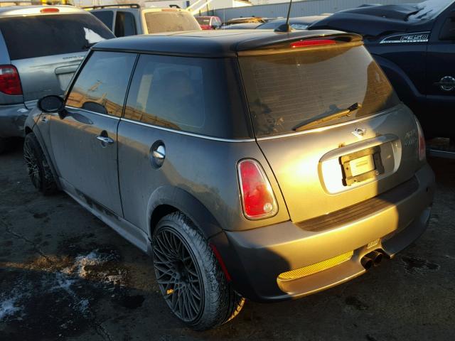 WMWRE33566TN27059 - 2006 MINI COOPER S GRAY photo 3