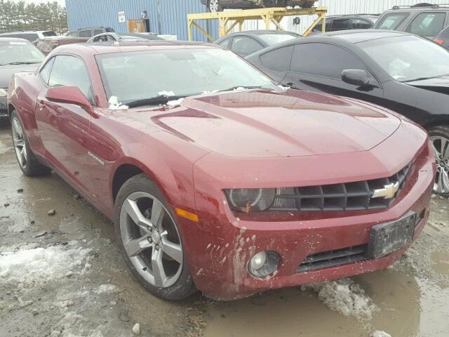 2G1FB1ED5B9105480 - 2011 CHEVROLET CAMARO LT RED photo 1