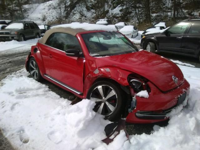 3VW7A7AT2DM801364 - 2013 VOLKSWAGEN BEETLE TUR RED photo 9