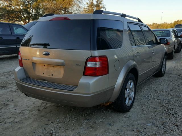 1FMZK02106GA37682 - 2006 FORD FREESTYLE TAN photo 4