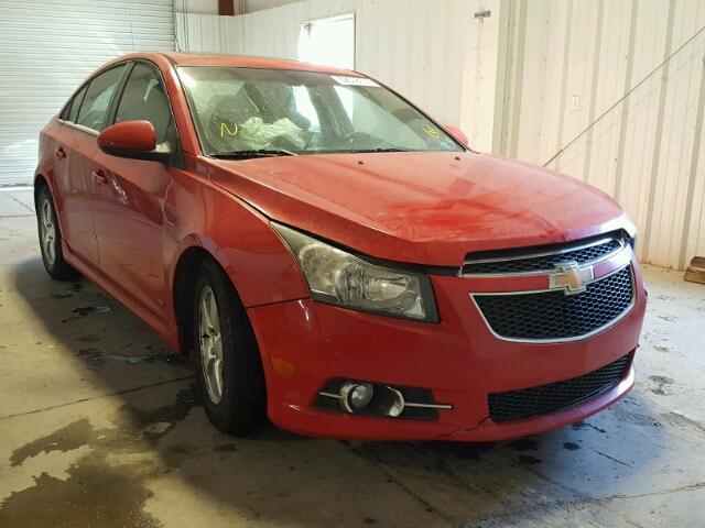 1G1PF5SC0C7398316 - 2012 CHEVROLET CRUZE LT RED photo 1