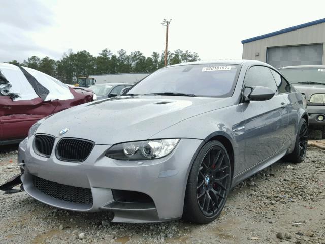 WBSKG9C55CE798835 - 2012 BMW M3 GRAY photo 2