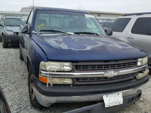 1GCEC14V2XE132926 - 1999 CHEVROLET SILVERADO BLUE photo 1