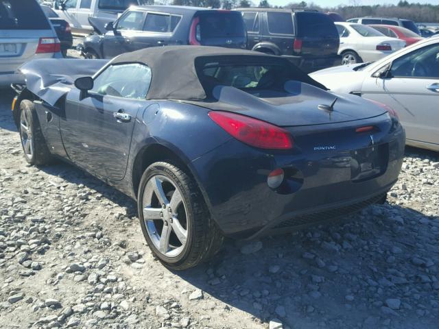 1G2MB35B98Y101062 - 2008 PONTIAC SOLSTICE BLUE photo 3