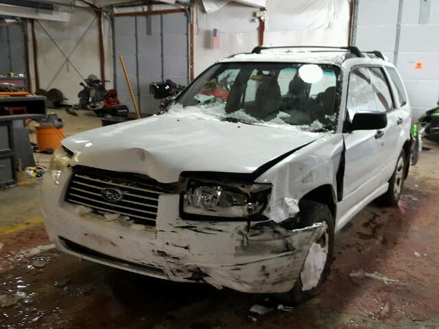 JF1SG63626H714039 - 2006 SUBARU FORESTER 2 WHITE photo 2