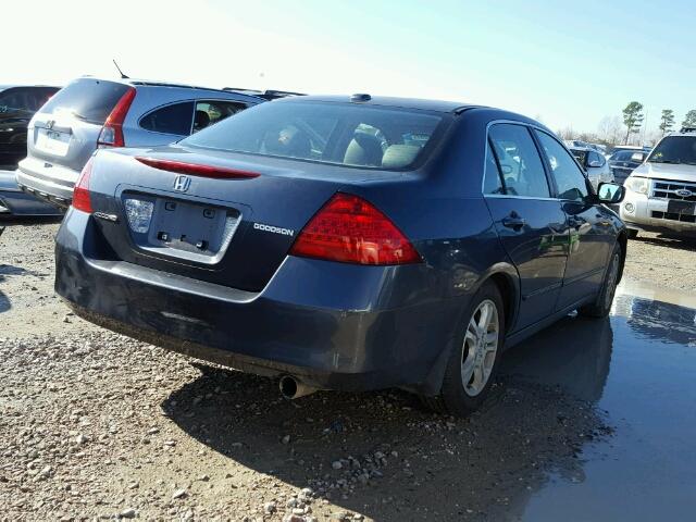 JHMCM56856C010024 - 2006 HONDA ACCORD EX GRAY photo 4