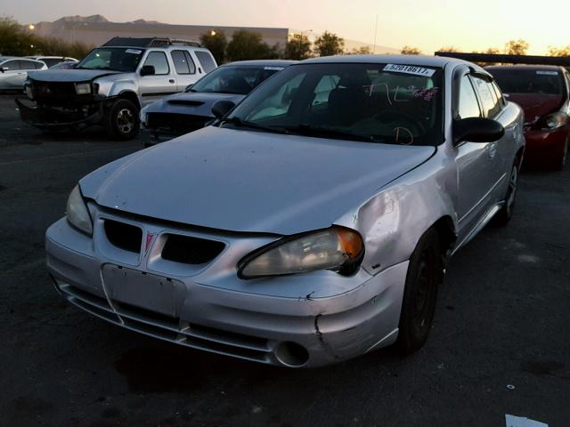 1G2NE52E65M251509 - 2005 PONTIAC GRAND AM S SILVER photo 2