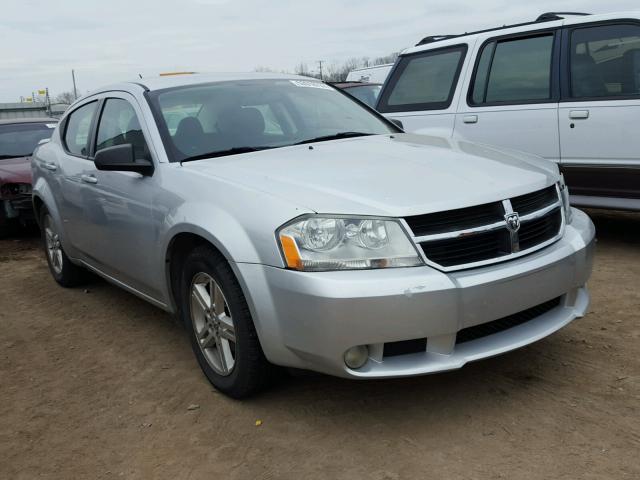 1B3LC56B89N549134 - 2009 DODGE AVENGER SX SILVER photo 1