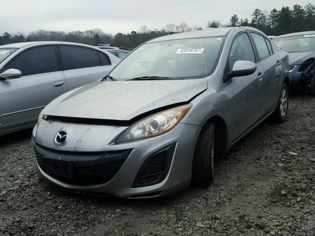 JM1BL1SF3A1254966 - 2010 MAZDA 3 I SILVER photo 2