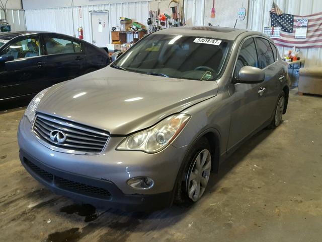 JNKAJ09F98M356877 - 2008 INFINITI EX35 BASE GRAY photo 2