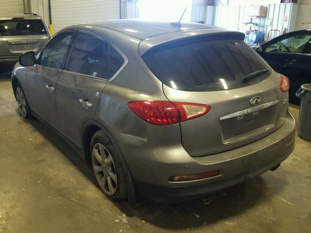 JNKAJ09F98M356877 - 2008 INFINITI EX35 BASE GRAY photo 3