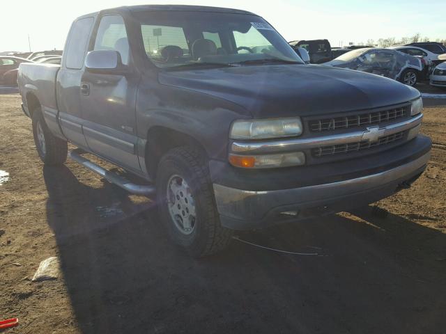 1GCEK19T2XE104683 - 1999 CHEVROLET SILVERADO BLACK photo 1