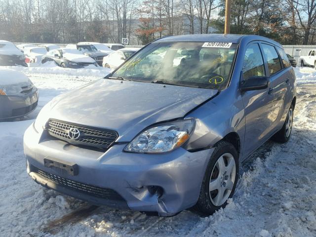 2T1KR32E15C366152 - 2005 TOYOTA COROLLA MA BLUE photo 2