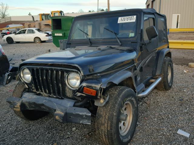 1J4FY29P2WP731098 - 1998 JEEP WRANGLER / BLACK photo 2