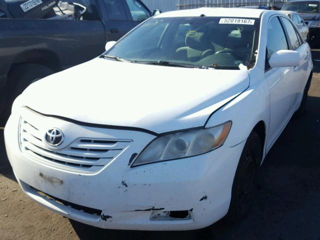 4T1BE46KX7U605555 - 2007 TOYOTA CAMRY NEW WHITE photo 2