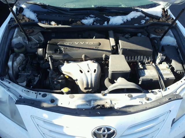 4T1BE46KX7U605555 - 2007 TOYOTA CAMRY NEW WHITE photo 7