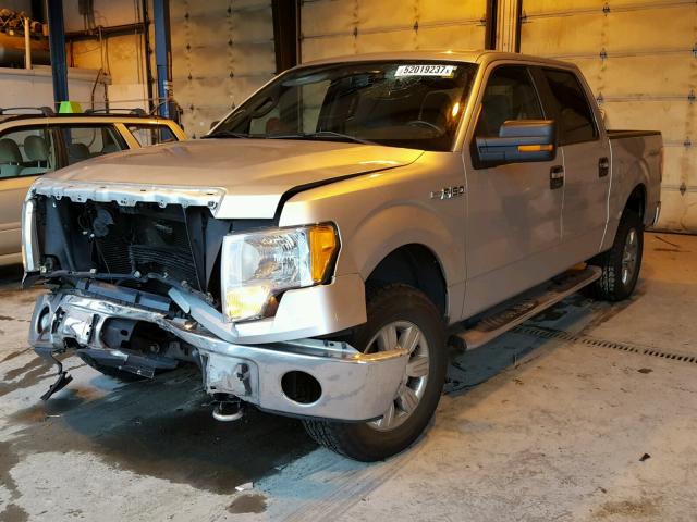 1FTFW1EF4BFD15122 - 2011 FORD F150 SUPER SILVER photo 2