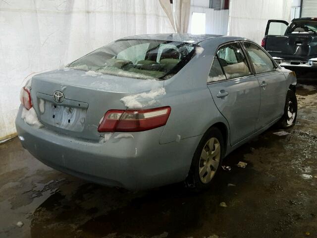 4T1BE46K88U749459 - 2008 TOYOTA CAMRY CE BLUE photo 4