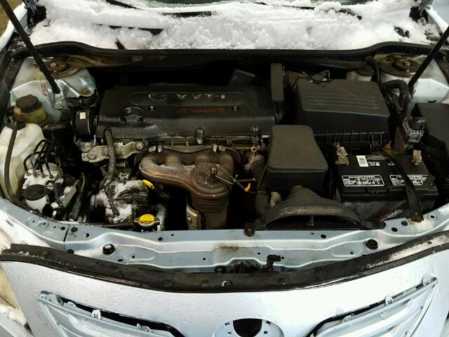 4T1BE46K88U749459 - 2008 TOYOTA CAMRY CE BLUE photo 7