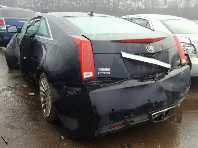 1G6DP1ED4B0113471 - 2011 CADILLAC CTS PREMIU BLACK photo 3